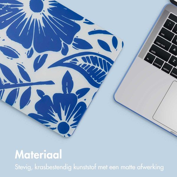 imoshion Design Laptop Cover MacBook Pro 16 inch (2021) / Pro 16 inch (2023) M3 chip - A2485 / A2780 / A2991 - Flower Tile