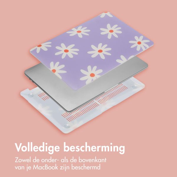 imoshion Design Laptop Cover MacBook Air 13 inch (2022) / Air 13 inch (2024) M3 chip - A2681 / A3113 - Flowers Distance