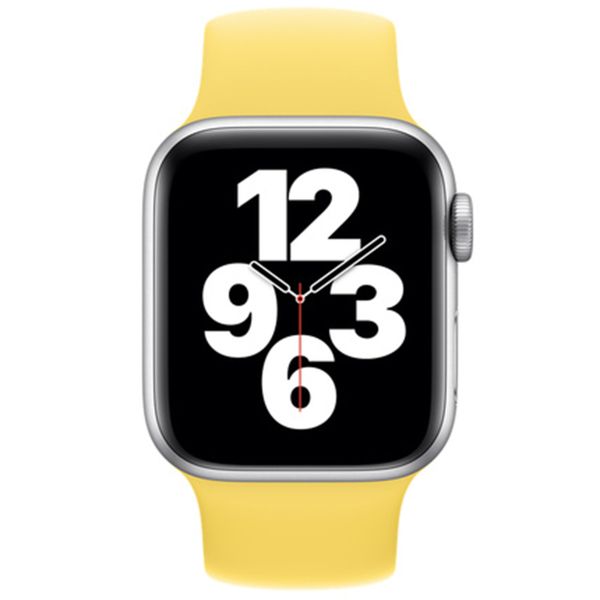 Apple Solobandje Apple Watch Series 1-10 / SE / Ultra (2) - 42/44/45/46/49 mm - Maat 4 - Ginger