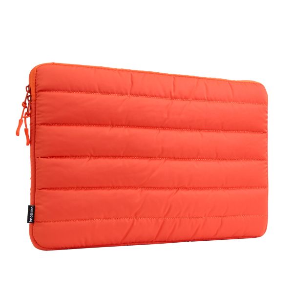 imoshion Puffer Laptop hoes 15-16 inch - Laptopsleeve - Apricot Crush Orange