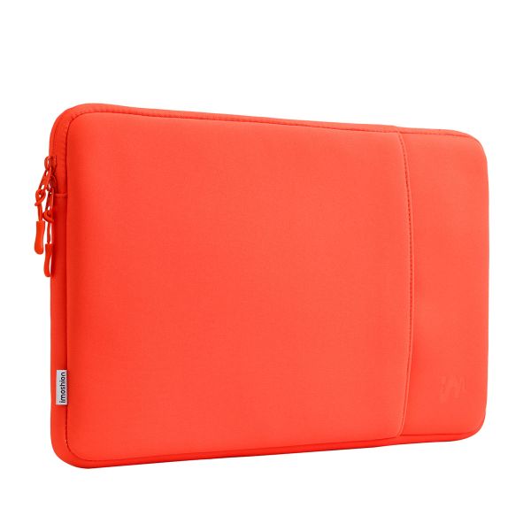 imoshion Laptop hoes 15-16 inch - Laptopsleeve met vak - Apricot Crush Orange