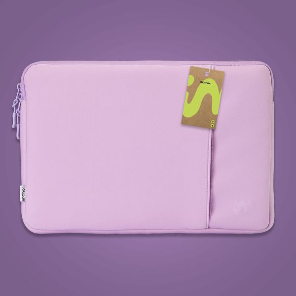 imoshion Laptop hoes 14 inch - Laptopsleeve met vak - Lavender Lilac