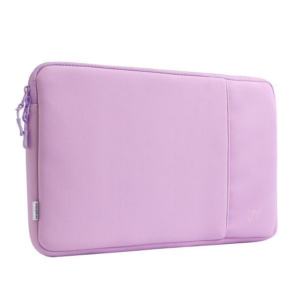 imoshion Laptop hoes 13 inch - Laptopsleeve met vak - Lavender Lilac