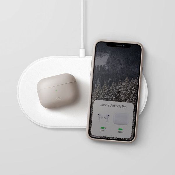 Uniq Lino Hybrid Liquid Silicone Case Apple AirPods 3 (2021) - Ash Grey