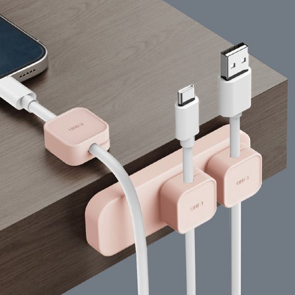 Uniq Pod Magnetische kabel organizer - Blush Pink