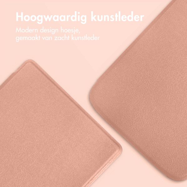 imoshion Slim Soft Case Sleepcover Kobo Clara 2E / Tolino Shine 4 - Rosé Goud