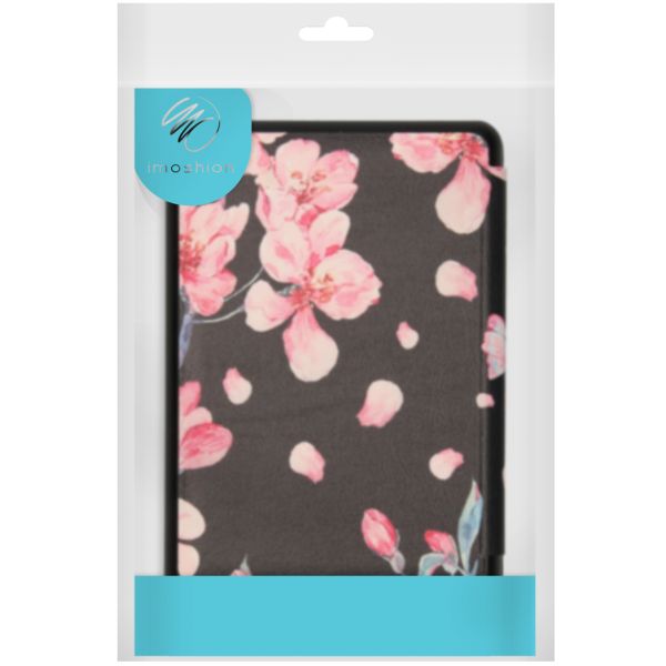 imoshion Design Slim Hard Case Sleepcover Kobo Clara 2E / Tolino Shine 4 - Blossom