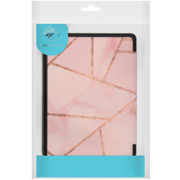 imoshion Design Slim Hard Case Sleepcover met stand Kobo Libra 2 / Tolino Vision 6 - Pink Graphic