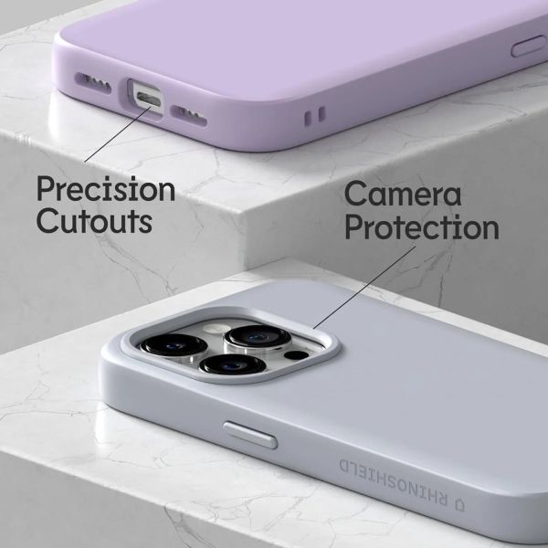 RhinoShield SolidSuit Backcover iPhone 14 - Violet