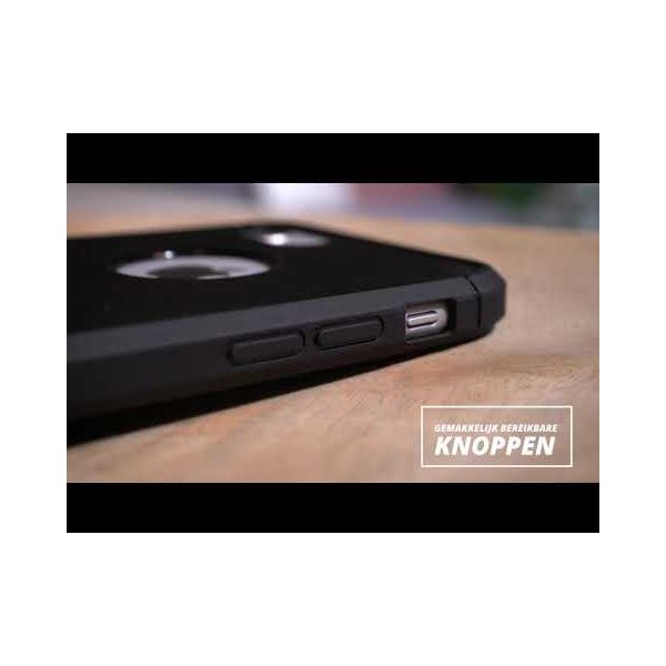 Brushed Backcover OnePlus 8 Pro - Zwart