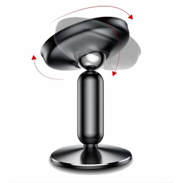 Baseus Magnetic Car Mount Samsung Galaxy S20 - Telefoonhouder auto - Dashboard of voorruit - Magnetisch - Zwart