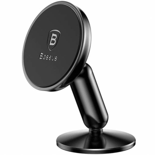 Baseus Magnetic Car Mount Samsung Galaxy S20 - Telefoonhouder auto - Dashboard of voorruit - Magnetisch - Zwart