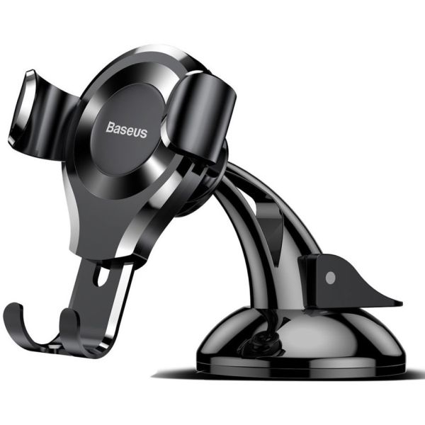 Baseus Osculum Type Gravity Car Mount Samsung Galaxy S20 - Telefoonhouder auto - Dashboard - Zwart