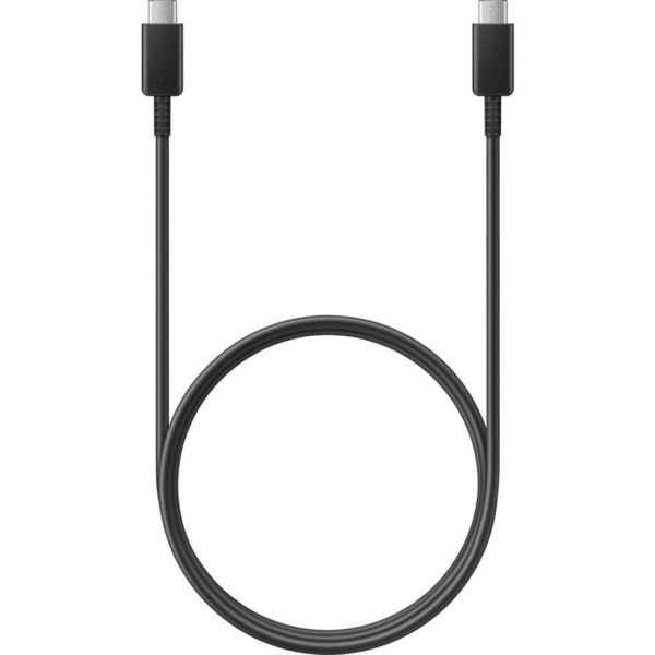 Samsung USB-C naar USB-C kabel 5A Samsung Galaxy A50 - 1 meter - Zwart