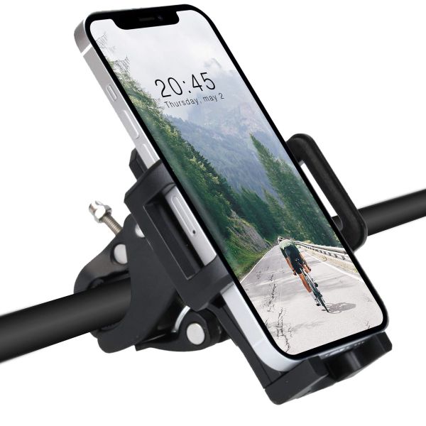 Accezz Telefoonhouder fiets Samsung Galaxy A34 (5G) - Verstelbaar - Universeel - Zwart