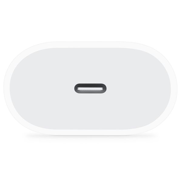 Apple Originele USB-C Power Adapter iPhone 15 Pro Max - Oplader - USB-C aansluiting - 20W - Wit