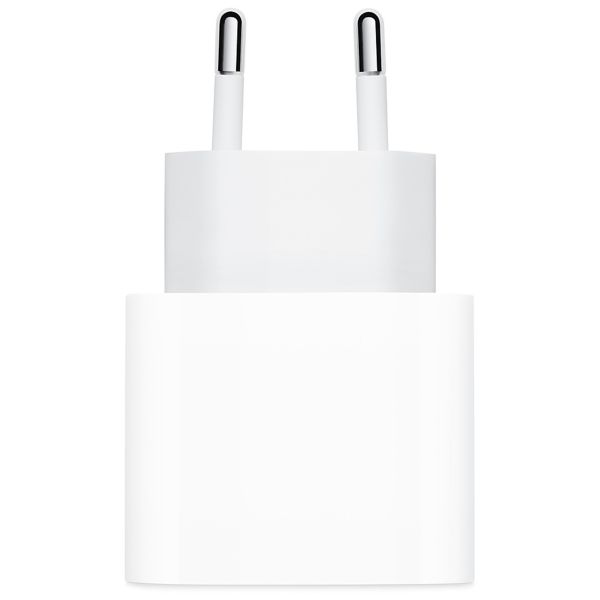 Apple Originele USB-C Power Adapter iPhone 15 - Oplader - USB-C aansluiting - 20W - Wit