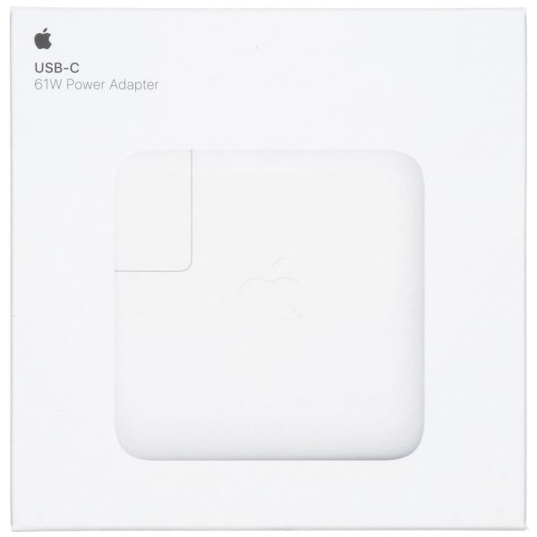 Apple Originele USB-C Power Adapter iPhone 15 Pro - Oplader - USB-C aansluiting - 61W - Wit