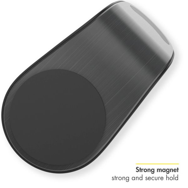 Accezz Telefoonhouder auto iPhone 15 Pro - Universeel - Ventilatierooster - Magnetisch - Zwart