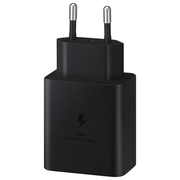 Samsung Originele Power Adapter met USB-C kabel Samsung Galaxy A13 (4G) - Oplader - USB-C aansluiting - Fast Charge - 45 Watt - 1,8 meter - Zwart