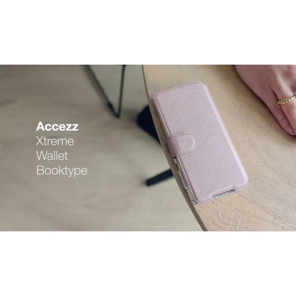 Accezz Xtreme Wallet Bookcase Samsung Galaxy A13 (4G) - Rosé Goud