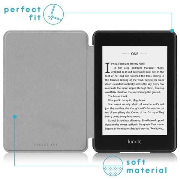 imoshion Slim Hard Case Sleepcover Kindle Paperwhite 4 - Rosé Goud