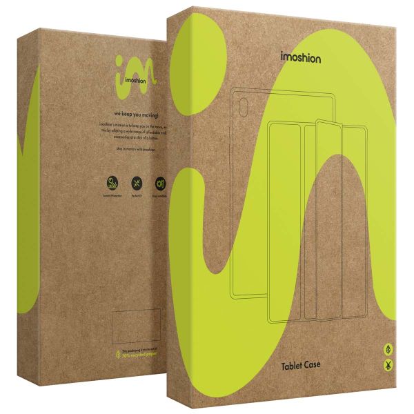 imoshion Design Trifold Bookcase Lenovo Tab M9 - Groene Plant