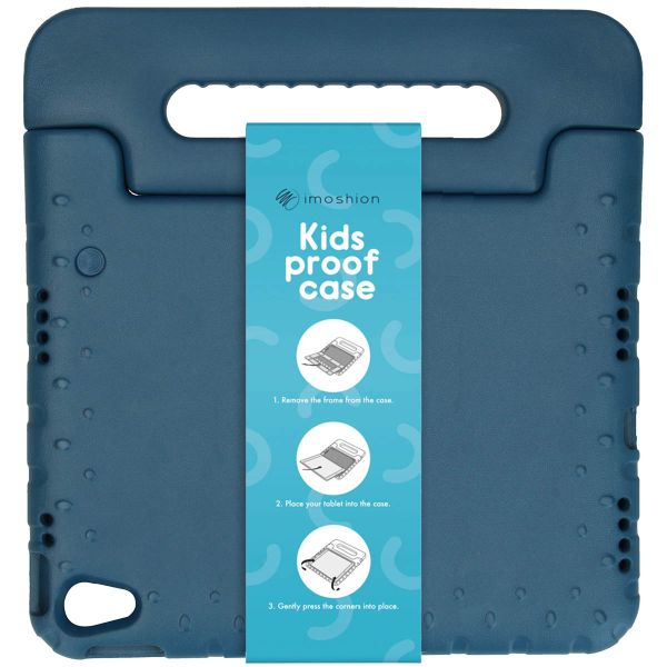 imoshion Kidsproof Backcover met handvat Samsung Galaxy Tab A9 8.7 inch - Donkerblauw