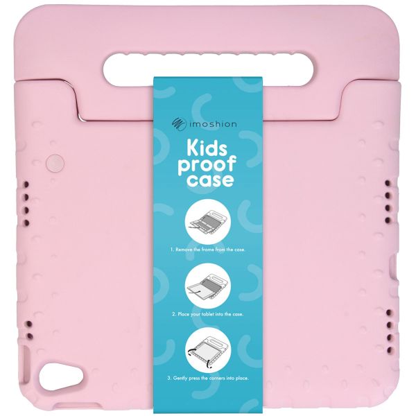 imoshion Kidsproof Backcover met handvat Samsung Galaxy Tab A9 8.7 inch - Lichtroze