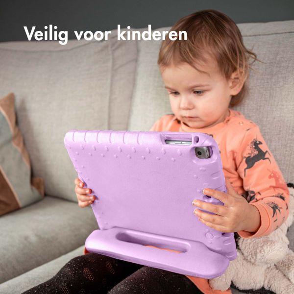 iMoshion Kidsproof Backcover met handvat iPad 7 (2019) / iPad 8 (2020) / iPad 9 (2021) 10.2 inch - Lila