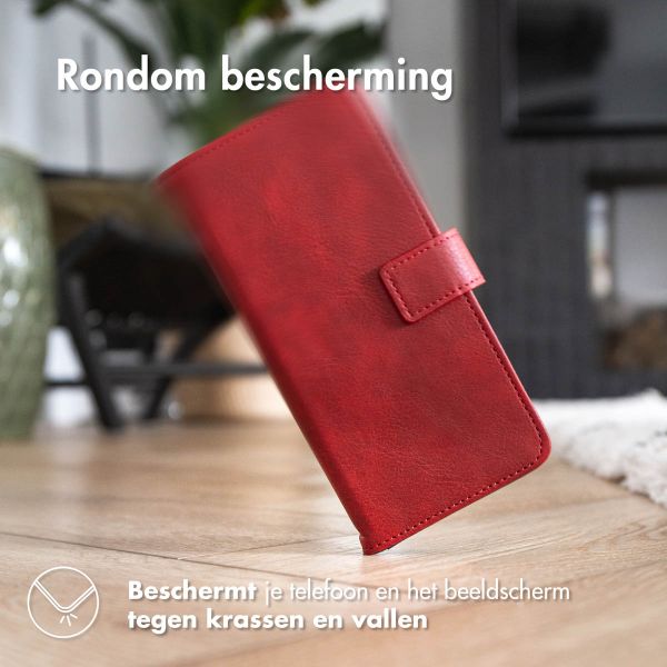 imoshion Luxe Bookcase iPhone 15 - Rood