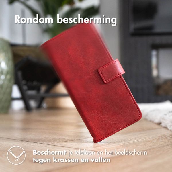 imoshion Luxe Bookcase Samsung Galaxy A35 - Rood