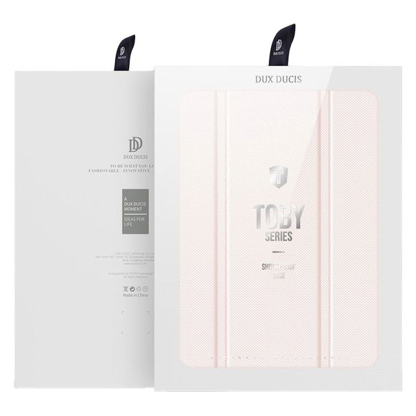 Dux Ducis Toby Bookcase iPad 10 (2022) 10.9 inch - Roze