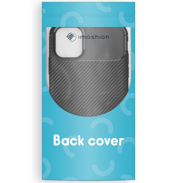 imoshion Carbon Softcase Backcover Oppo Reno 9 / 9 Pro (5G) - Zwart