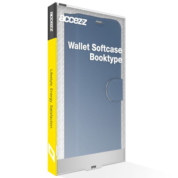 Accezz Wallet Softcase Bookcase Samsung Galaxy A13 (4G) - Donkerblauw