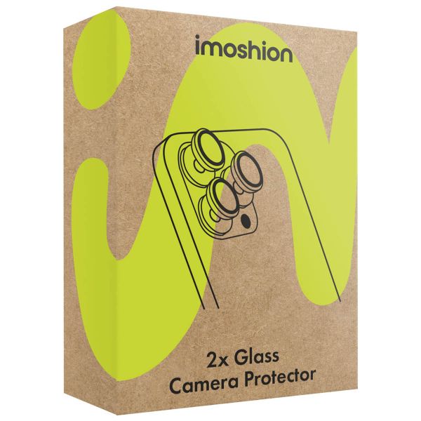 iMoshion 2 Pack Camera lens protector Samsung Galaxy S23 FE - Zwart