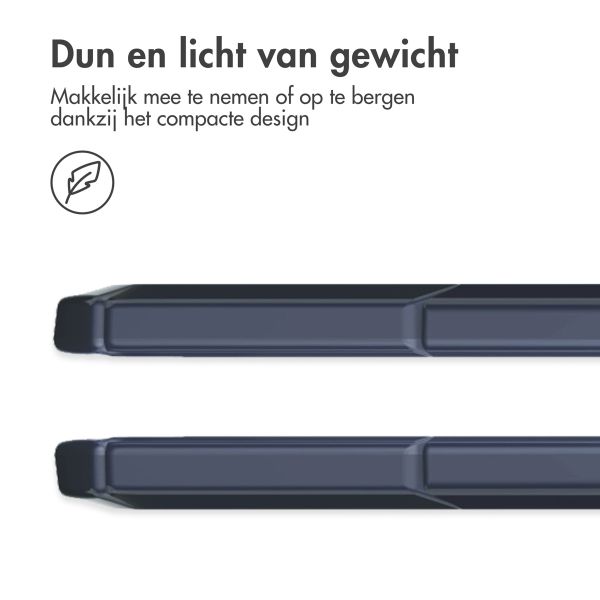 iMoshion Trifold Hardcase Bookcase Samsung Galaxy Tab S6 Lite (2020-2024) - Donkerblauw
