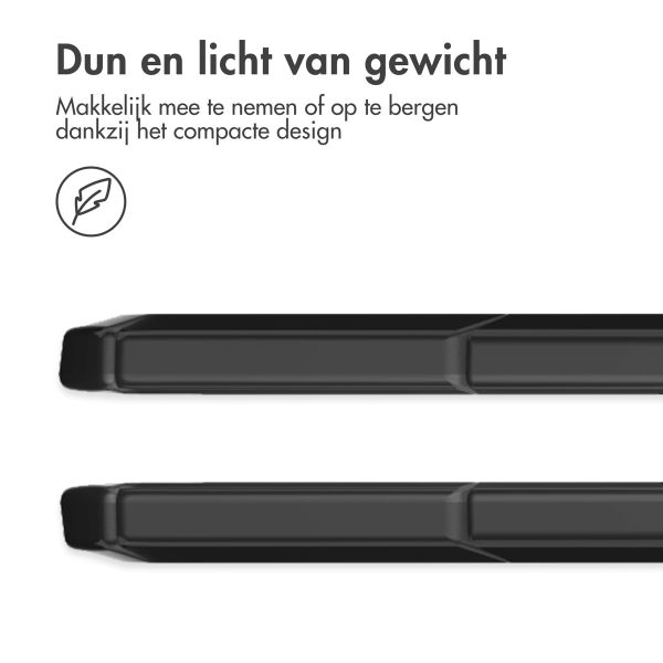 iMoshion Trifold Hardcase Bookcase iPad Pro 13 (2024) M4 - Zwart