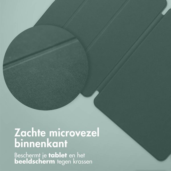 iMoshion Magnetic Bookcase iPad Pro 11 (2024) M4 - Donkergroen
