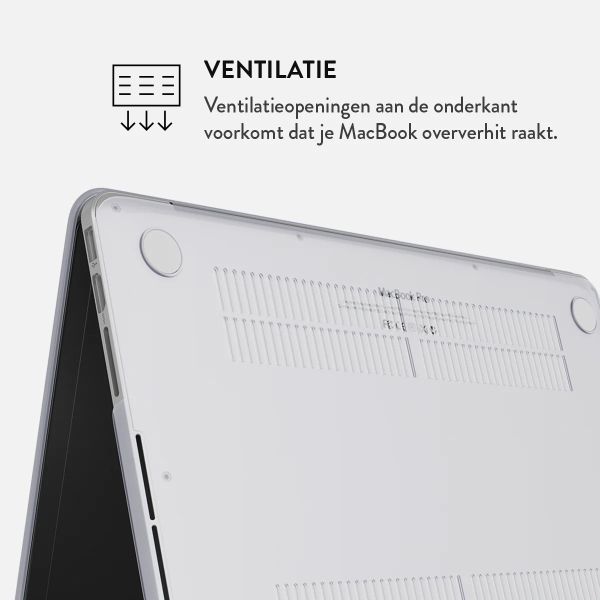 Burga Hardshell Cover MacBook Air 13 inch (2018-2020) - A1932 / A2179 / A2337 - Bitter