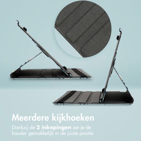iMoshion 360° Draaibare Design Bookcase Samsung Galaxy Tab S6 Lite (2020-2024) - Flowers