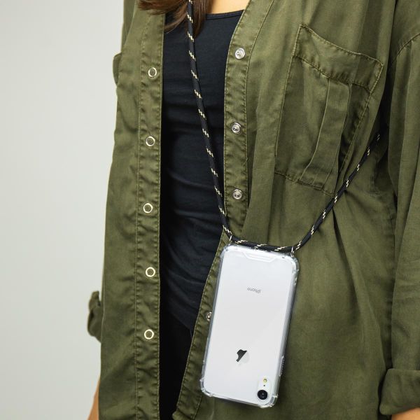 iMoshion Backcover met koord Samsung Galaxy A33 - Zwart / Goud