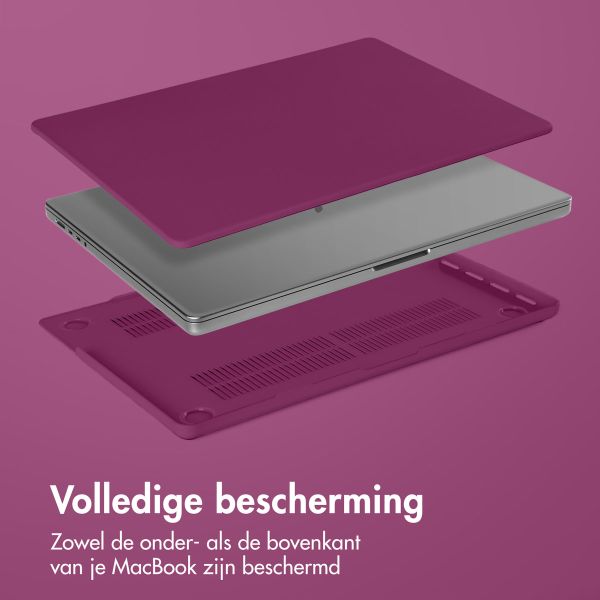 imoshion Hard Cover MacBook Pro 14 inch (2021) / Pro 14 inch (2023) M3 chip - A2442 / A2779 / A2918 - Bordeaux