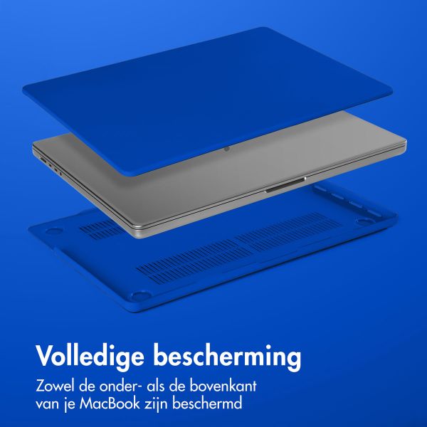 imoshion Hard Cover MacBook Pro 16 inch (2021) / Pro 16 inch (2023) M3 chip - A2485 / A2780 / A2919 - Cobalt Blue