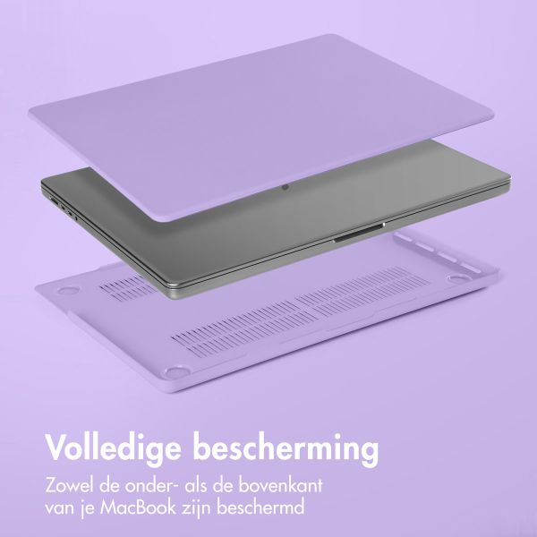 imoshion Hard Cover MacBook Pro 16 inch (2021) / Pro 16 inch (2023) M3 chip - A2485 / A2780 / A2919 - Lavender Lilac