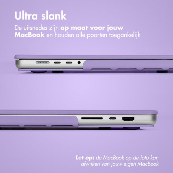 imoshion Hard Cover MacBook Pro 13 inch (2020 / 2022) - A2289 / A2251 / A2338 - Lavender Lilac