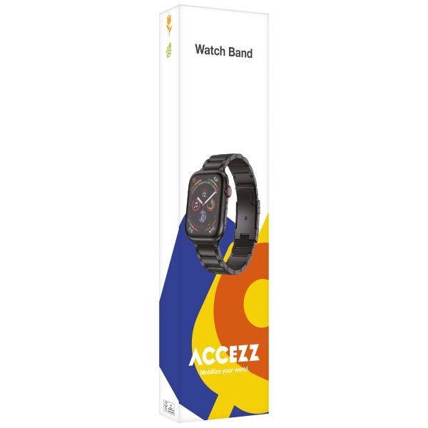 Accezz Mat Titanium bandje voor de Apple Watch Series 1-9 / SE / Ultra (2) - 42/44/45/49 mm - Titanium