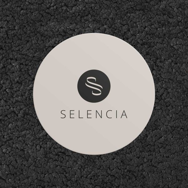 Selencia Teddy Laptop hoes 13-14 inch - Laptopsleeve - Black