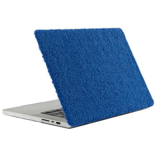 imoshion Teddy Hard Cover MacBook Air 13 inch (2022) / Air 13 inch (2024) M3 chip - A2681 / A3113 - Cobalt Blue