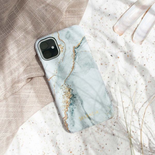 Selencia Maya Fashion Backcover Samsung Galaxy A20e - Marble Stone